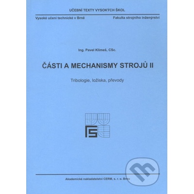 Části a mechanismy strojů II. - Pavel Klimeš
