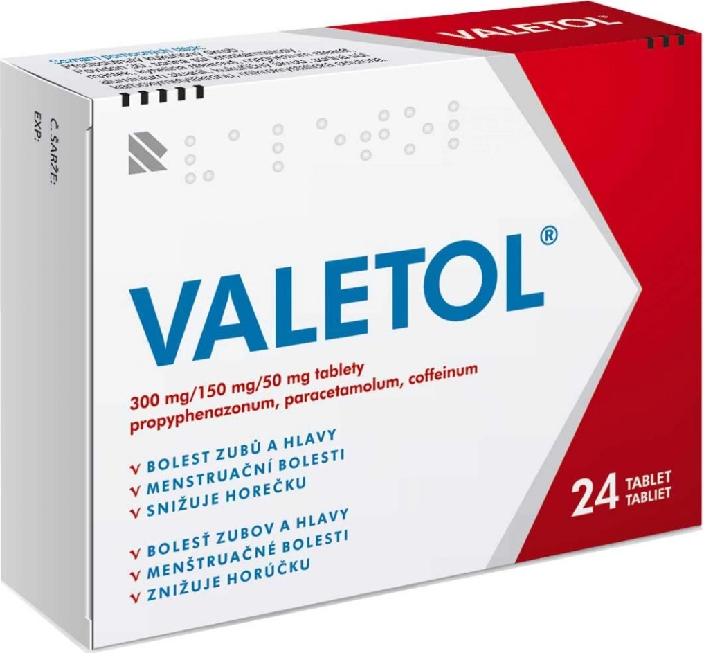 VALETOL POR 300MG/150MG/50MG TBL NOB 24