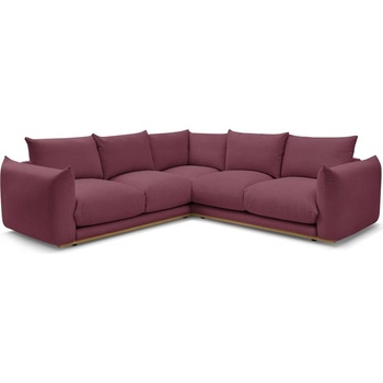 Bobochic Ъглов диван в цвят бордо Ernest - Bobochic Paris (WT-AKIT-N--P-W_1 P1292)