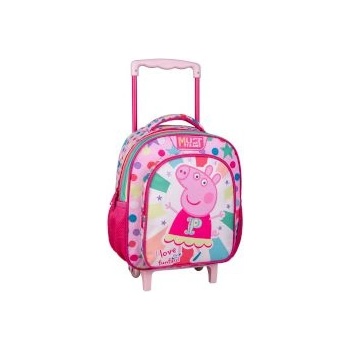 Must Team Детска раница Trolley Peppa Pig I Love My Funfair