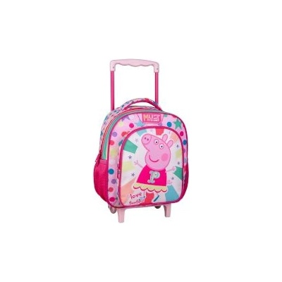 Must Team Детска раница Trolley Peppa Pig I Love My Funfair