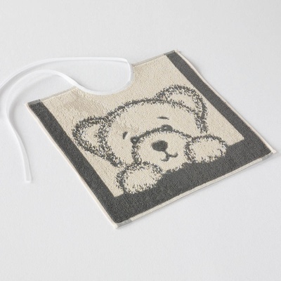 Veba Zara Medvídek šedá 35 x 35 cm slintáček – Zboží Mobilmania