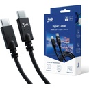 3MK 3MK464550 USB-CUSB-C 100W, 1m, černý