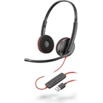 HP Poly BLACKWIRE C3220 USB-A (209745-201/8X228AA) Слушалки