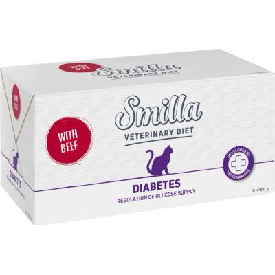 Smilla Veterinary Diet Diabetes 8 x 100 g
