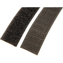 Velcro Páska se suchým zipem nalepovací 20mm x 5m černá VEL-EC60217 - 25.16.5513