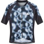 CafÉ du cycliste Мъжка фланелка с къс ръкав за колоездене CAFÉ DU CYCLISTE Angeline Cycling jersey - Supersonic Horizon Grey (056-4289-0211)