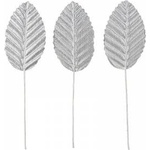 TITANUM Fabric sheet on wire 10pcs silver