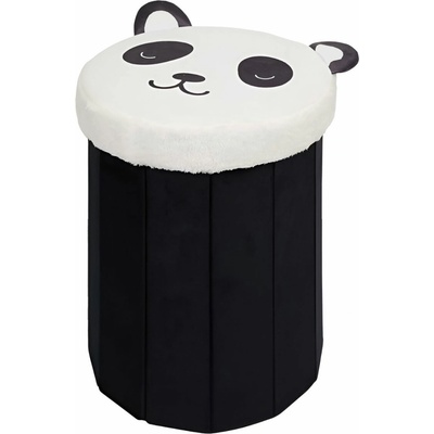 Excellent Kulatý taburet s úložným prostorem - Panda