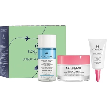 Collistar Deep Moisturizing Cream Travel Kit подаръчен комплект с хидратиращ ефект