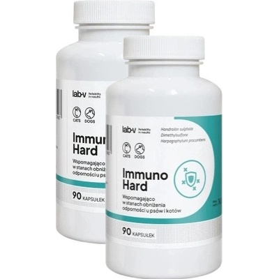 Lab V Immuno Hard posílení imunity pro psy a kočky 2 x 90 kapslí