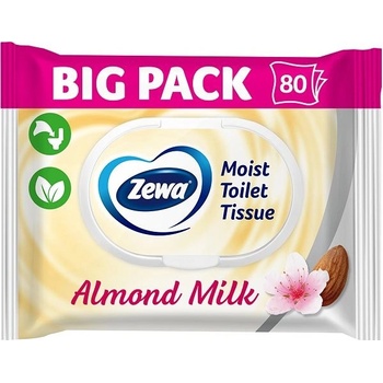 Zewa Almond Milk vlhčený 80 ks
