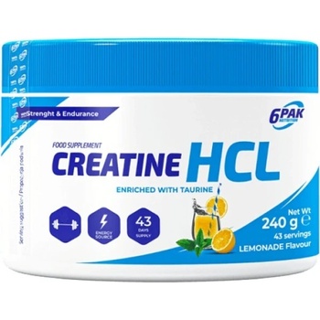 6Pak Nutrition Creatine HCl 240 g