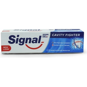 Signal Натурална билкова паста за зъби със зелен чай 100гр - Cavity fighter