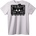 NOONEBRAND Тениска Skull изкуство черна - M, White