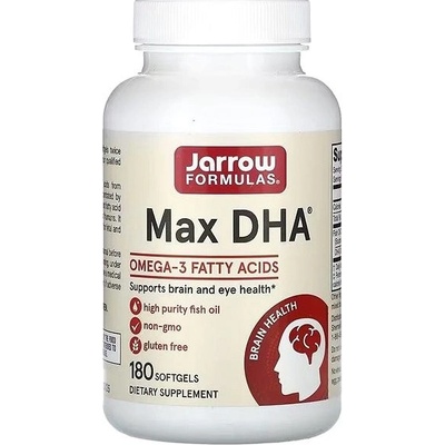 Jarrow Formulas Max DHA 180 softgelových kapslí