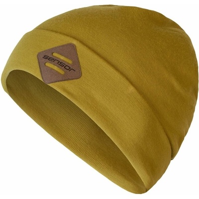 Sensor čepice Merino Extreme mustard