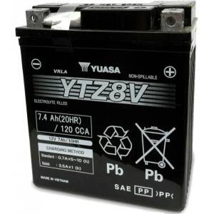 YUASA 5Ah 120A right+ YTZ8V