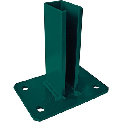 Pätka stĺpika ZnPVC 40x60mm zelená