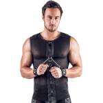 Svenjoyment Sleeveless Net Shirt with Handcuffs 2161990 Black 3XL