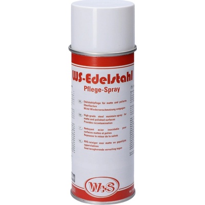 WS 3638 ošetřovací přípravek ve spreji (400ml), použití: odstraňuje a zabraňuje znečištení povrchu nerezových materiálů