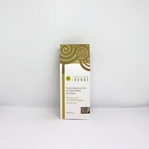 Aegean Herbs Натурална морска сол с див риган и лимон (nss01)