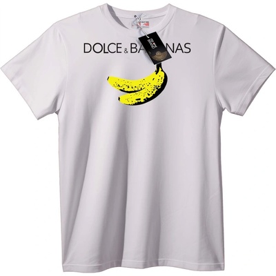 NOONEBRAND Тениска Dolce & Банани - 2XL, Black