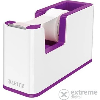 Leitz WOW Odvíječ pásky bílo-fialová / Na pásky do 19 mm x 33 m