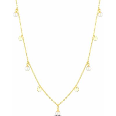 JwL Luxury Pearls Jemný náhrdelník s perlovými přívěsky JL0861