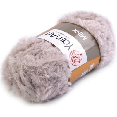 Pletací příze Mink 50 g Varianta: 2 (337) šedobéžová, Balení: 1 ks 42322/80283/192090