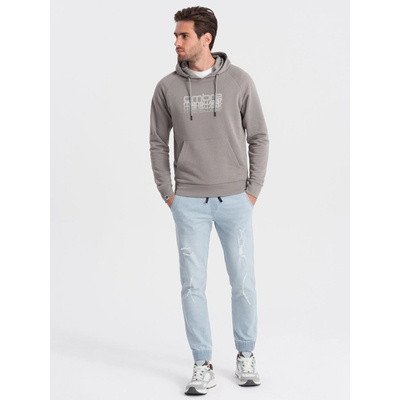 Ombre Clothing Светлосини мъжки скъсани дънки Ombre Clothing Ombre Clothing | Sin | МЪЖЕ | 36/32