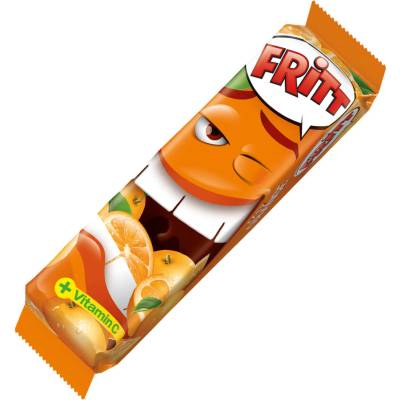Krüger Fritt žuvacie rozpustné cukríky Pomaranč s vitamínom C 70 g