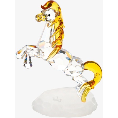 Skleněná figurka Kůň - čínský zodiak z českého křišťálu Preciosa – Hledejceny.cz