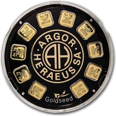 Argor-Heraeus Goldseed zlatý slitek 10 x 1 g