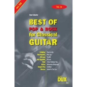 Best of Pop & Rock for Classical Guitar. Vol. 10 | Beat Scherler (2010)