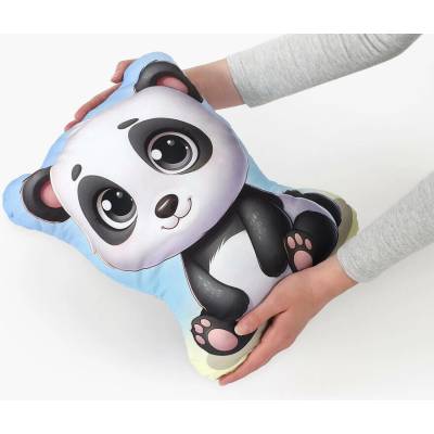 Škodák 3D vankúš panda 34x30