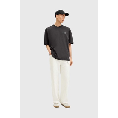 Памучна тениска AllSaints REDACT SS CREW (M002PC)
