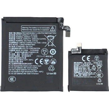 ZTE li3932T45P8h675653 / li3910T45P8h383652 Съвместима Литиево-полимерна Батерия 3.91V / 4180mAh за ZTE nubia Flip 5G
