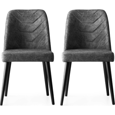 Kalune Design Dallas 527 V2 antracitová 2 ks