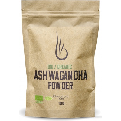 BioNature Bio Ashwagandha prášok 100 g