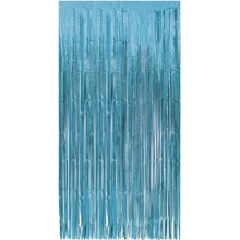 Párty závěs světle modrý 1 m x 2 m