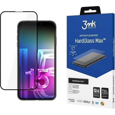 3mk Protection Скрийн протектор от закалено стъкло 3mk HardGlass Max за Apple iPhone 15 Pro (KXG0073665)