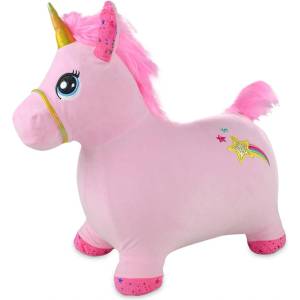 Chipolino Детско подскачащо конче със звук Chipolino - розово (RHHOP02403PINK)