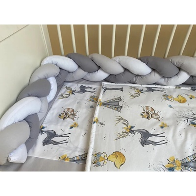 Niki' s Dreams Обиколник плитка в сиво и бяло (130016-0)