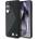 BMW Leather Oversized Stripes MagSafe калъф за Samsung Galaxy S25 Edge - черен (3666339477097)
