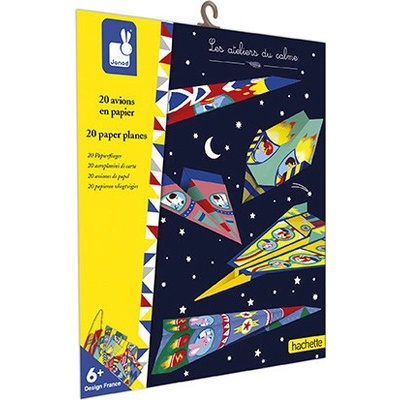 Janod Atelier Origami papierové skladačky Lietadlá Mini