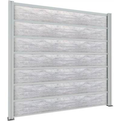 Gutta Guttafence premium laminát bílá / šedá 2,02 x 1,86 mm