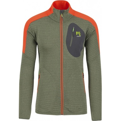KARPOS Puez Fleece Thyme/Spicy Ornage