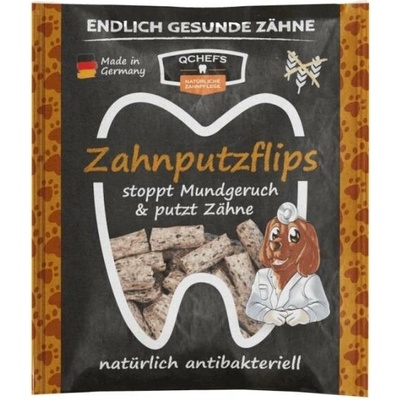Q Chefs Tyčinky na čištění zubů pro malé psy Zahnputzflips sáček 35 g