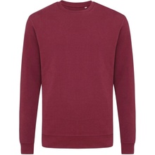Iqoniq Jasper z recyklovanej bavlny červená burgundy